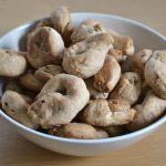 Taralli with fennel seeds in a bowl, ready to be served.